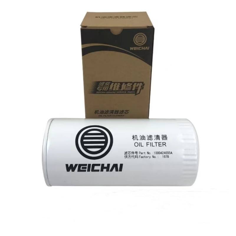 FAW et filtre à huile de moteur diesel de camion lourd de Shacman 1000424655 1000424655A