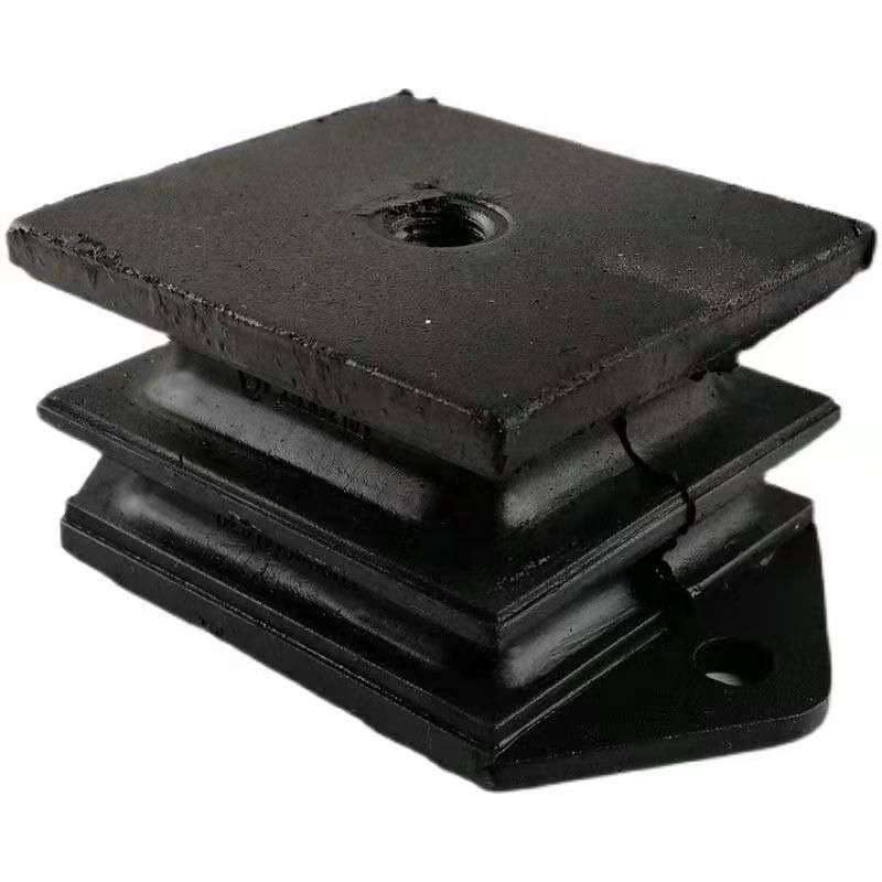 Shacman F2000 support en caoutchouc avant du moteur DZ9114593001 amortisseur de coussin haute résistance