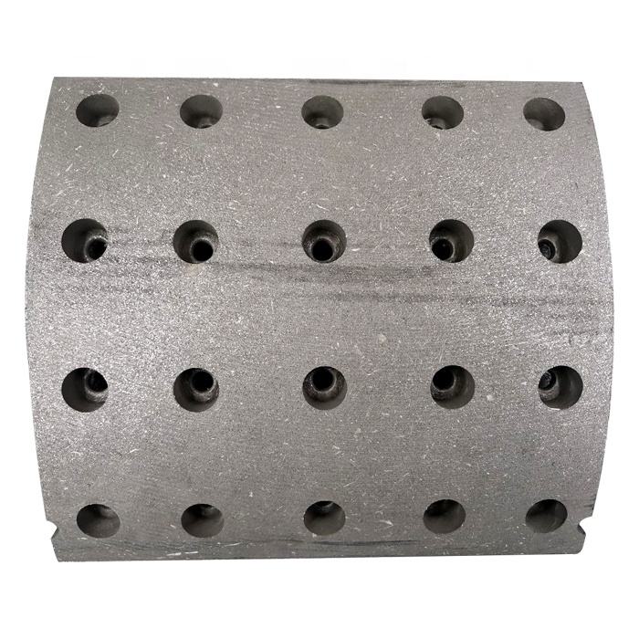 Plaquettes de frein de camion d'essieu Shacman Hande 4110001187118 DZ90149346032